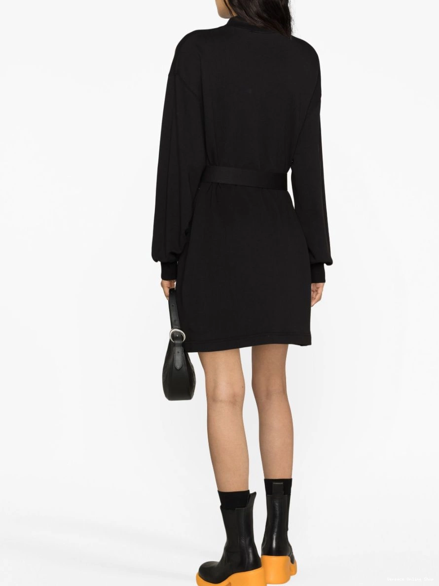 Cheap Couture long-sleeve belted minidress Jeans Women Versace 0315