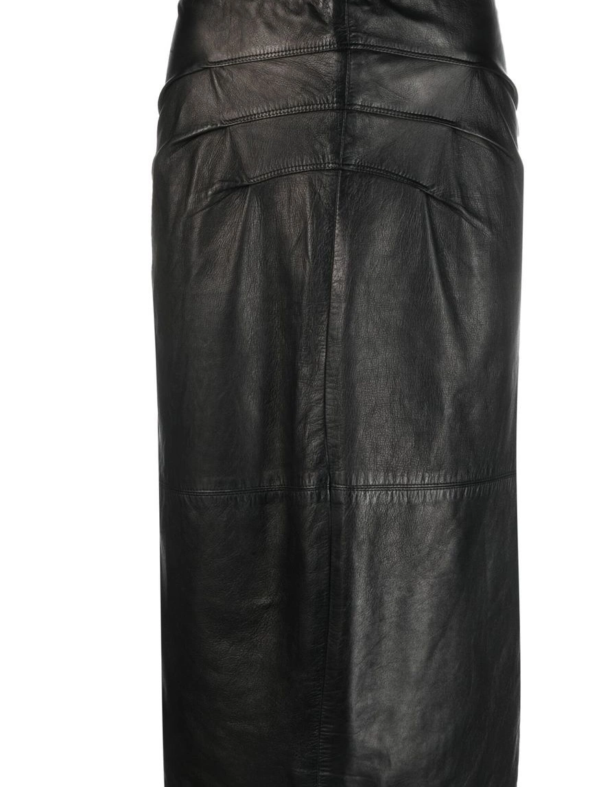 Affordable 1970s pencil skirt leather Women Versace 0317