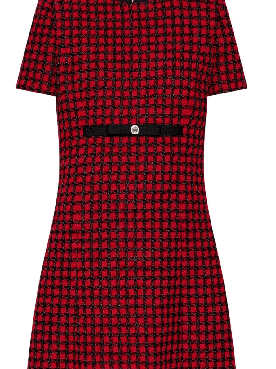 Affordable mini tweed Medusa dress Women Versace 0322