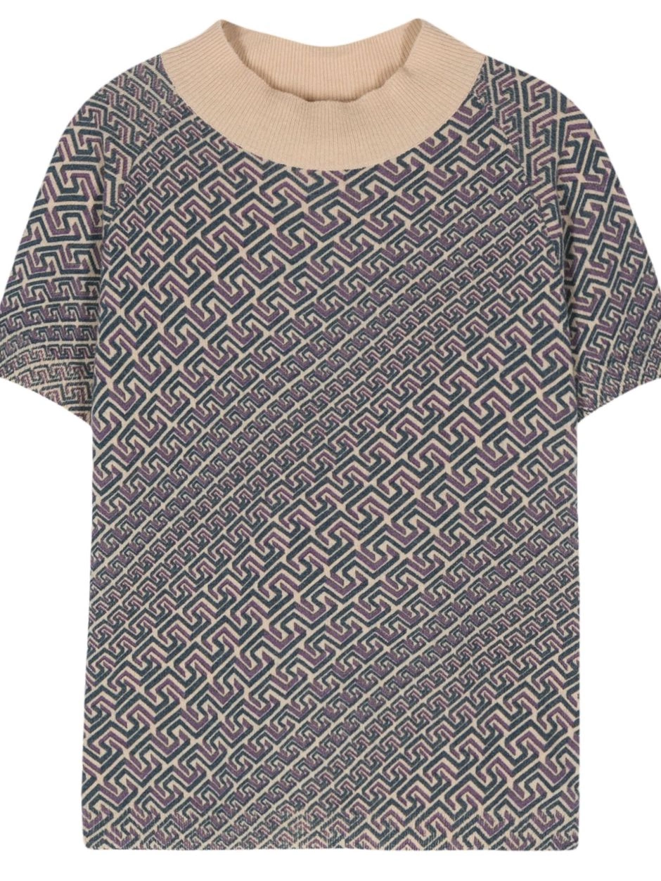 Greca-print Women Versace 2000s jumper 0315
