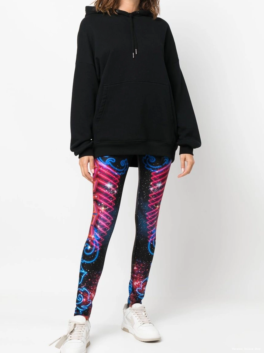 Cheap Jeans high-waisted Women Versace leggings Couture graphic-print 0319