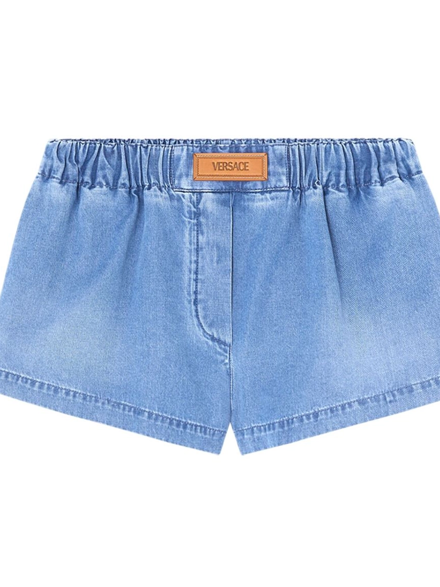 Cheap Women denim Versace boxer shorts 0316