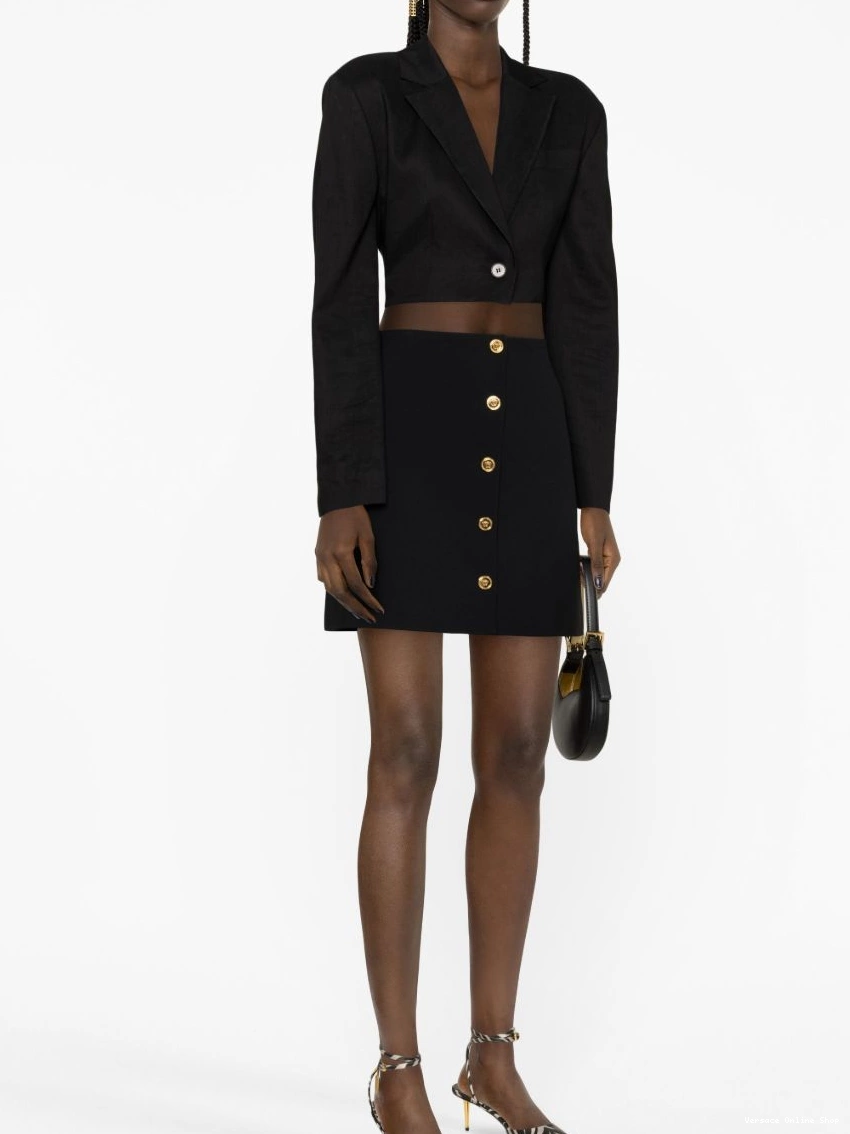 Cheap Versace Medusa miniskirt Women crepe 0322