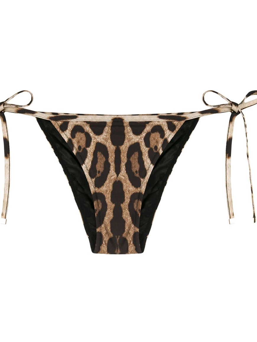 Affordable leopard-print Versace bottoms Women bikini 0321