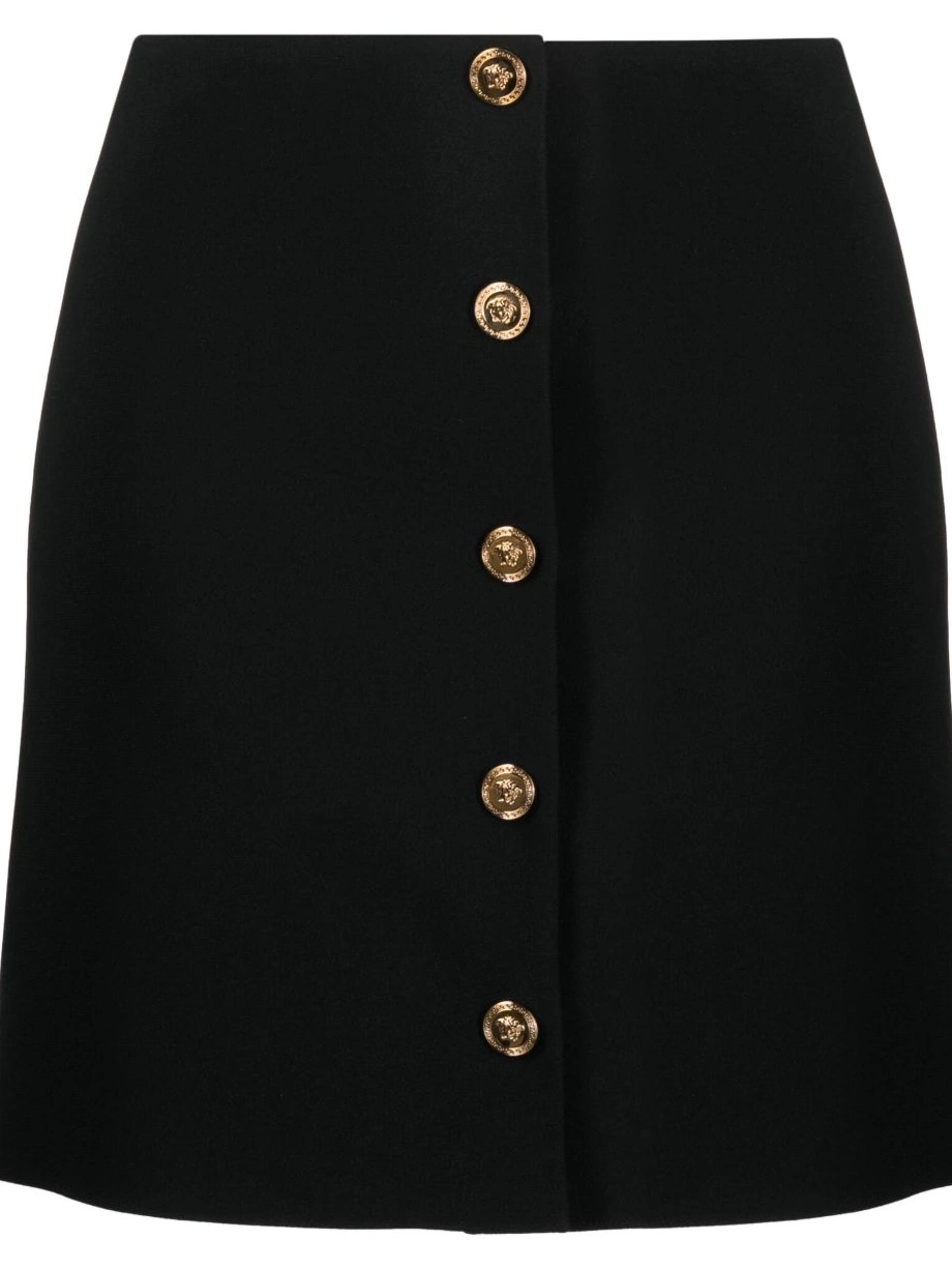 Cheap Versace Medusa miniskirt Women crepe 0322
