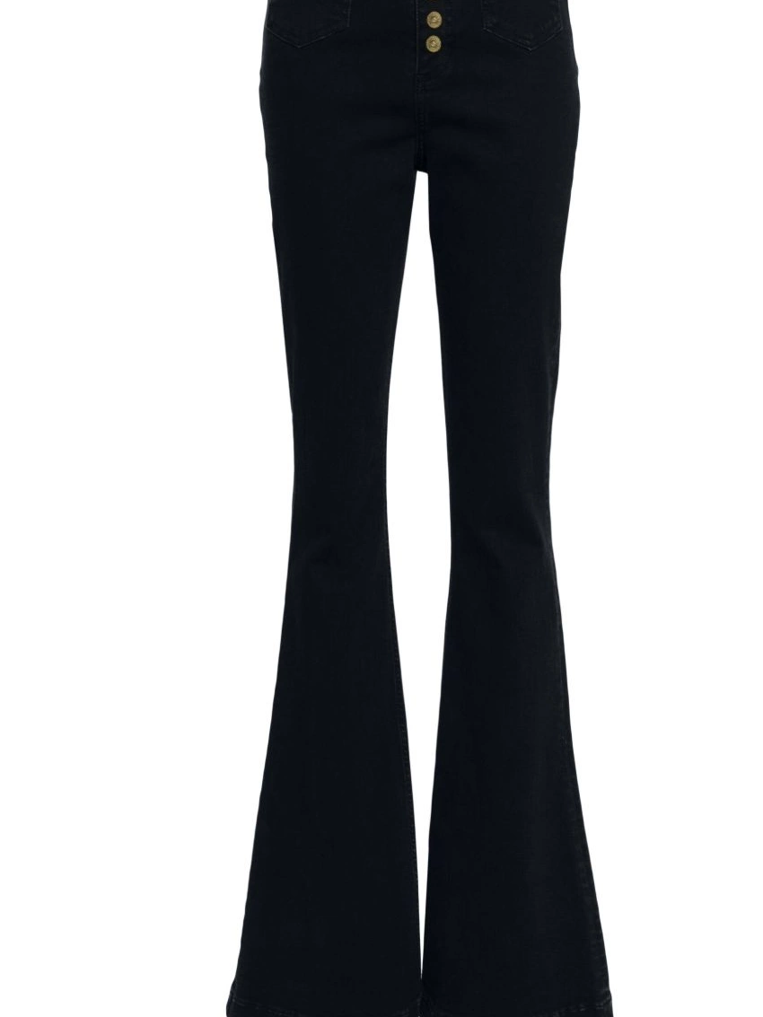 Affordable flared Couture Women high-rise Jeans Versace jeans 0319